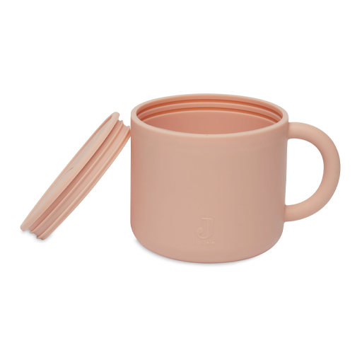 Snack Cup Siliconen - Pale Pink